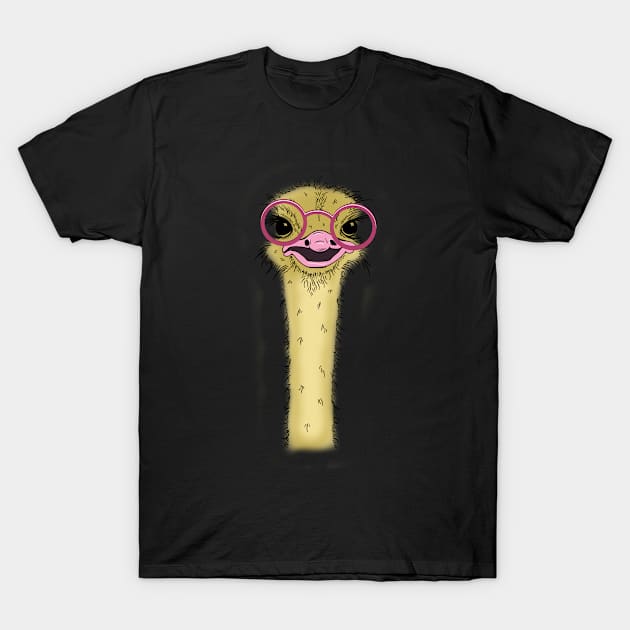 Allegedly Ostrich T-Shirt by BadDesignCo